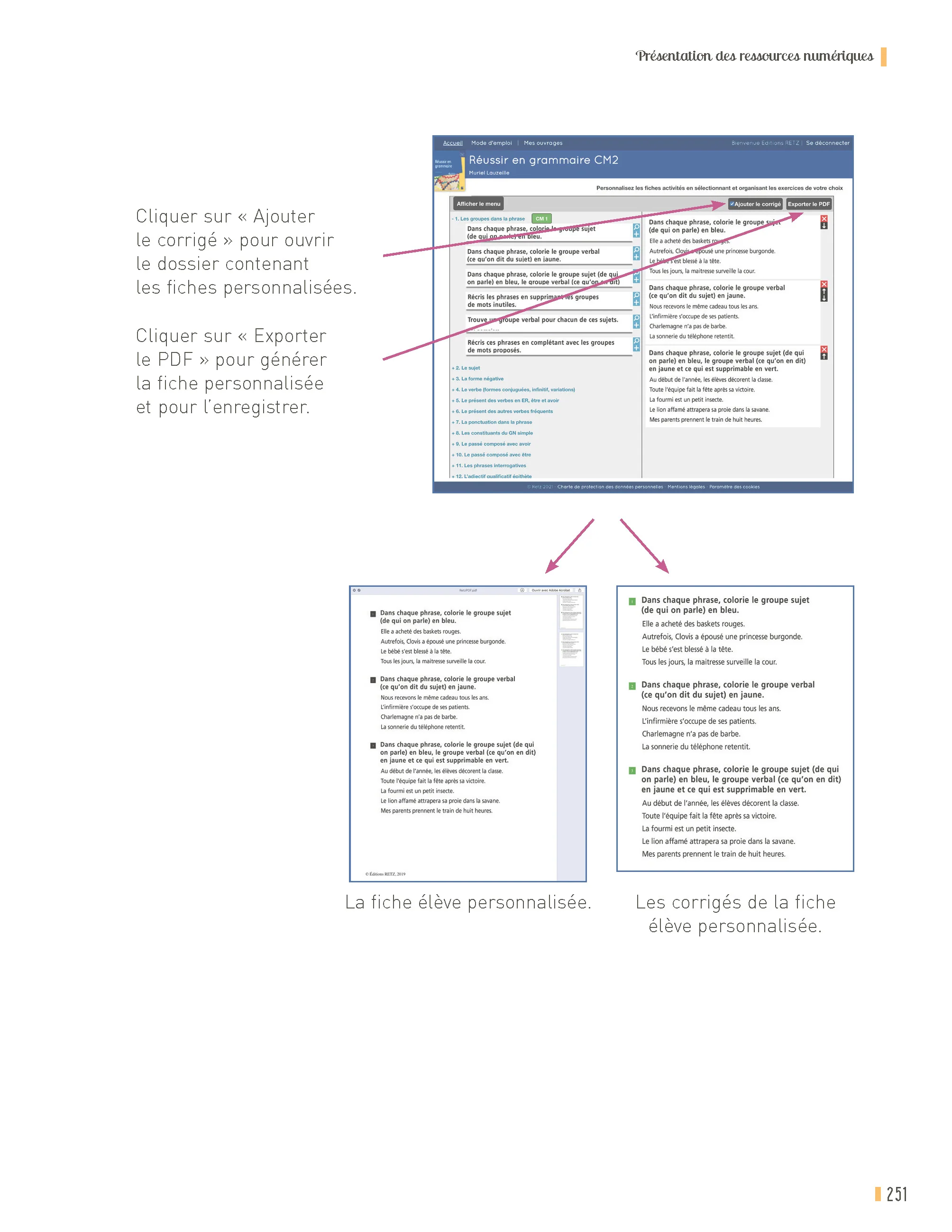 Réussir en grammaire CM2 programmes 2026 - + ressources numériques - Image 4