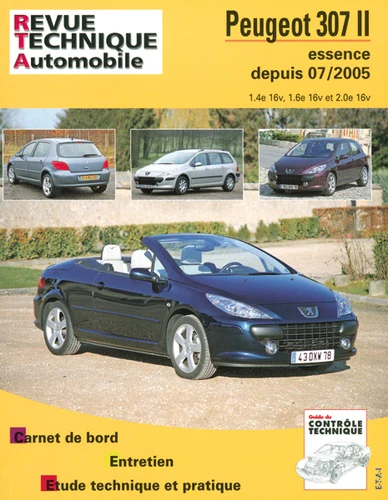 RTA B714.6 PEUGEOT 307II + CC 06/05> ESS 1,4/1,6/2,0 - Image 2