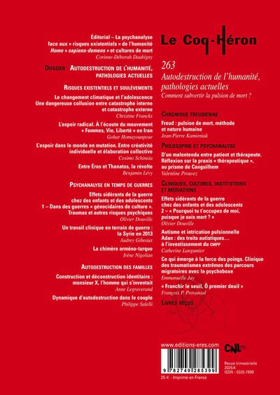 Coq Heron 263 - Autodestruction de l'humanité, pathologies actuelles - Image 2