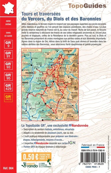 Tours et traversées du Vercors du Diois et des Baronnies - Image 2