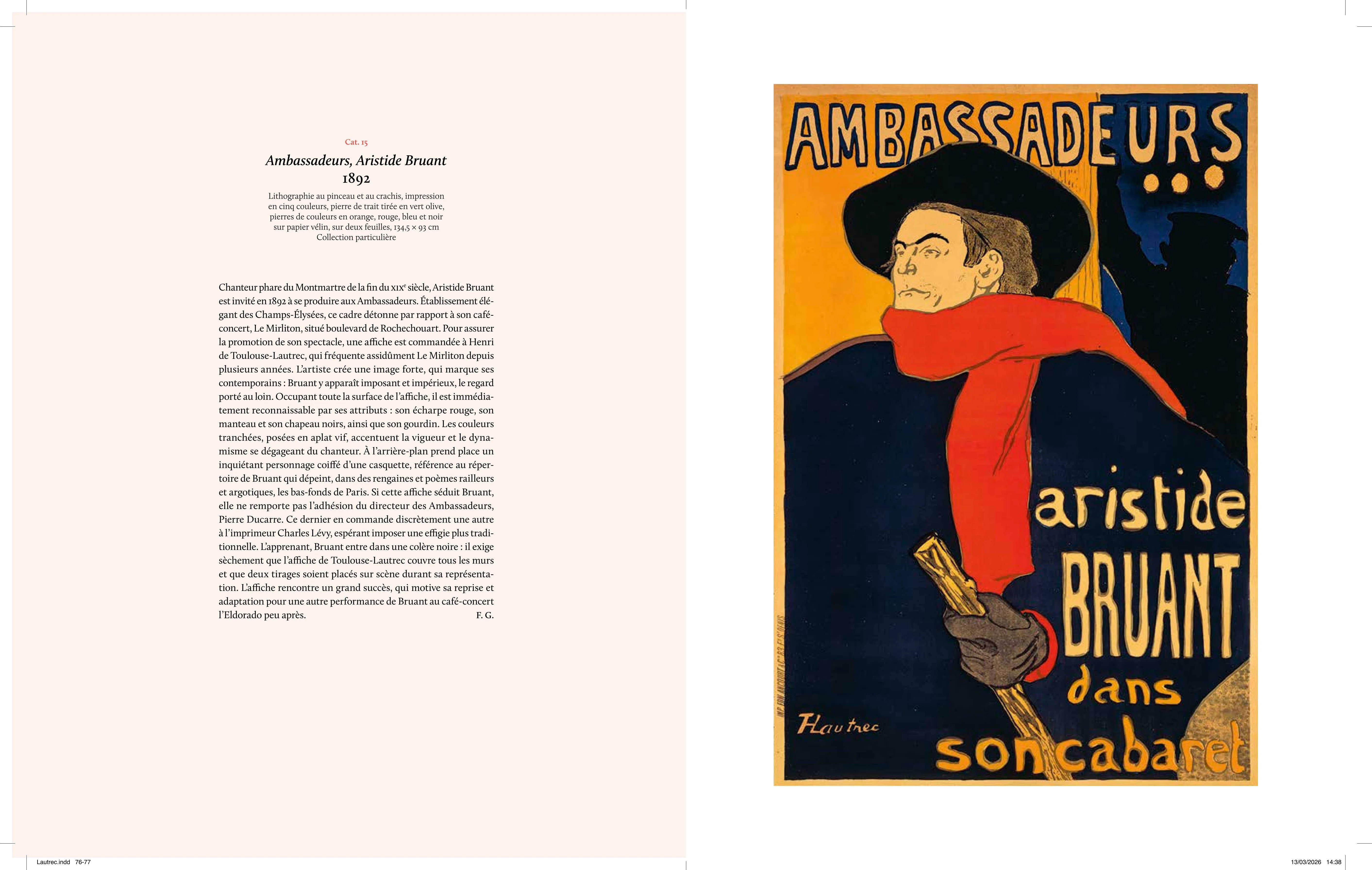 Toulouse-Lautrec (catalogue officiel d'exposition) - Image 17