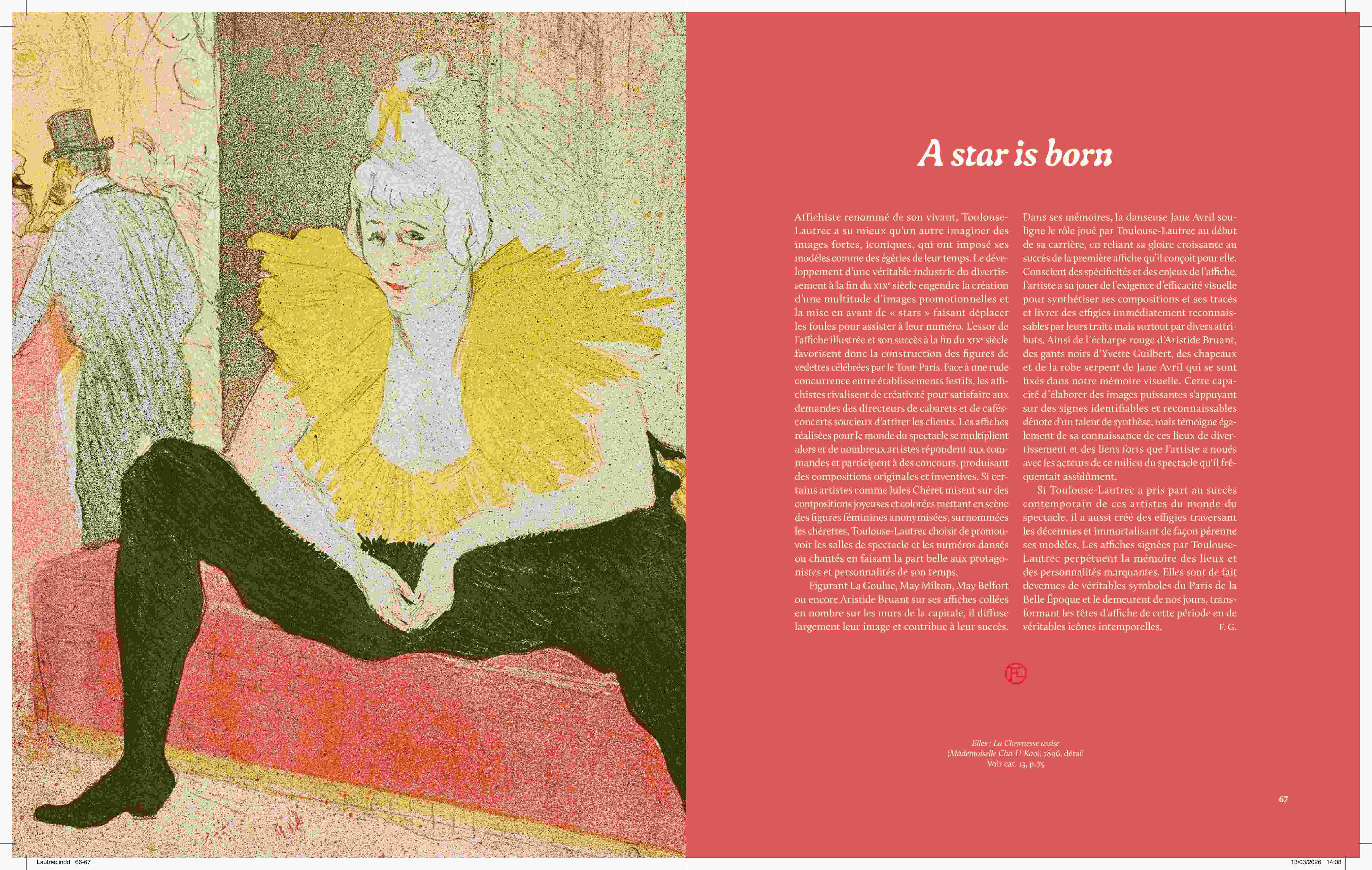 Toulouse-Lautrec (catalogue officiel d'exposition) - Image 6
