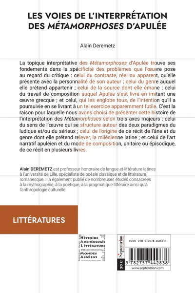 Les voies de l'interprétation des Métamorphoses d'Apulée - Image 2