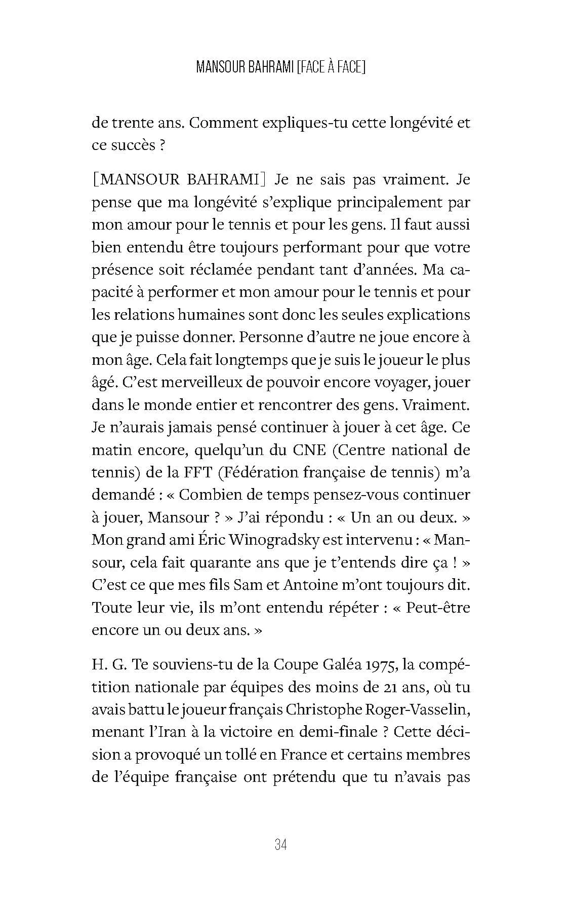 Face à face Mansour Bahrami - Image 3