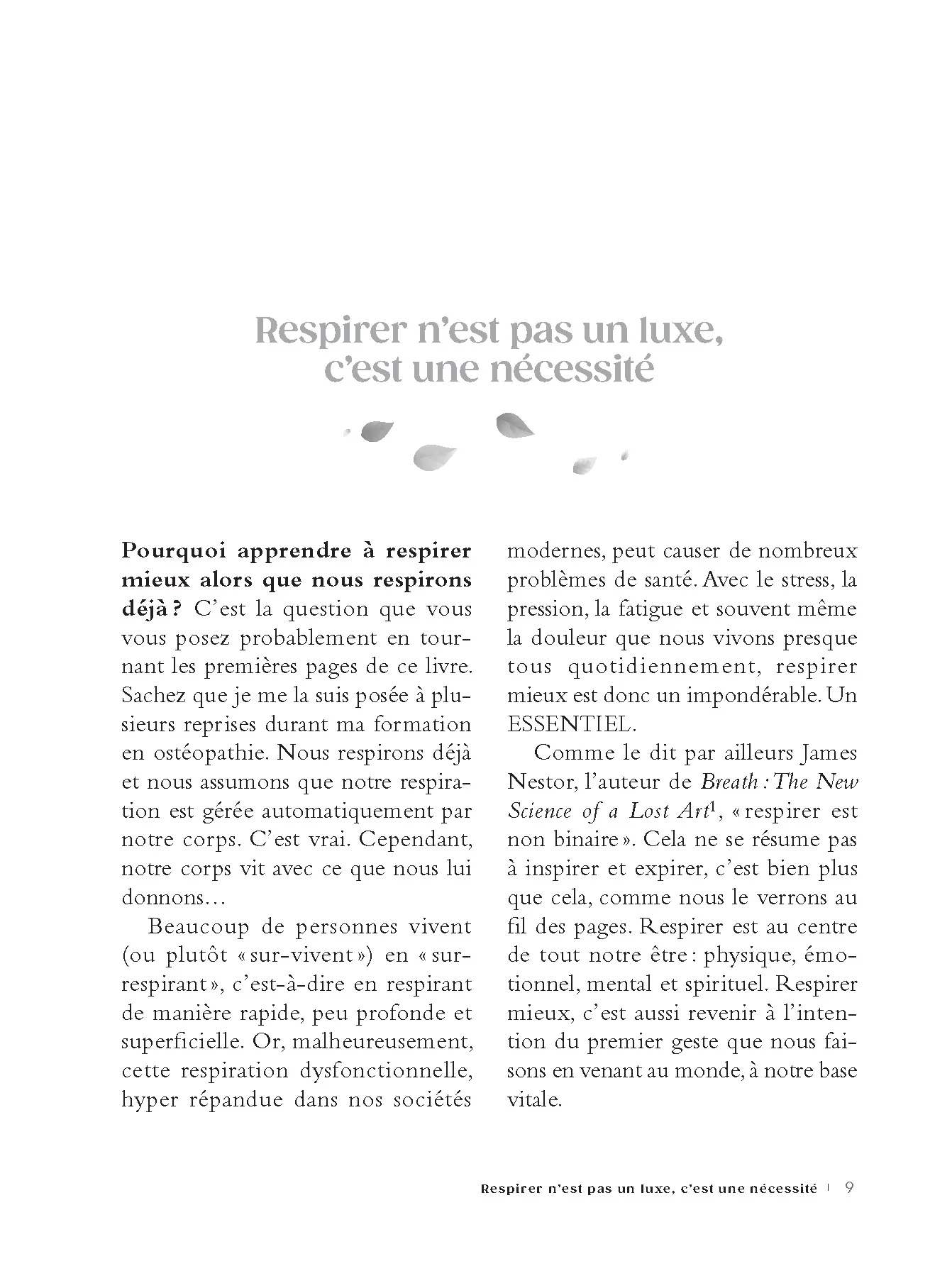 Respirer mieux - Le secret de votre équilibre physique et mental - Image 2