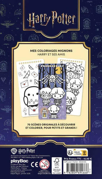 Harry Potter - Mes coloriages mignons Harry et ses amis - Image 2
