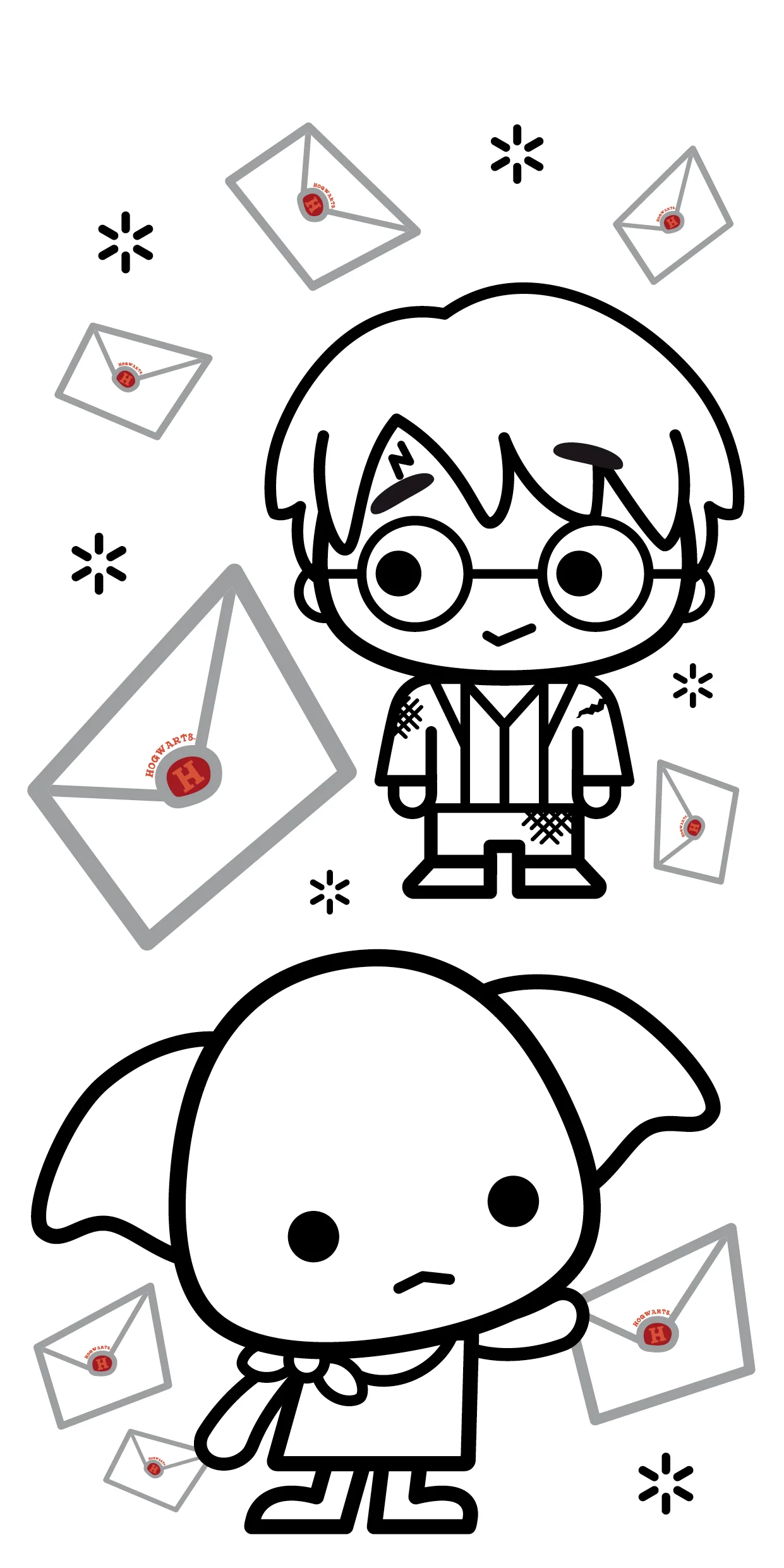 Harry Potter - Mes coloriages mignons Harry et ses amis - Image 6