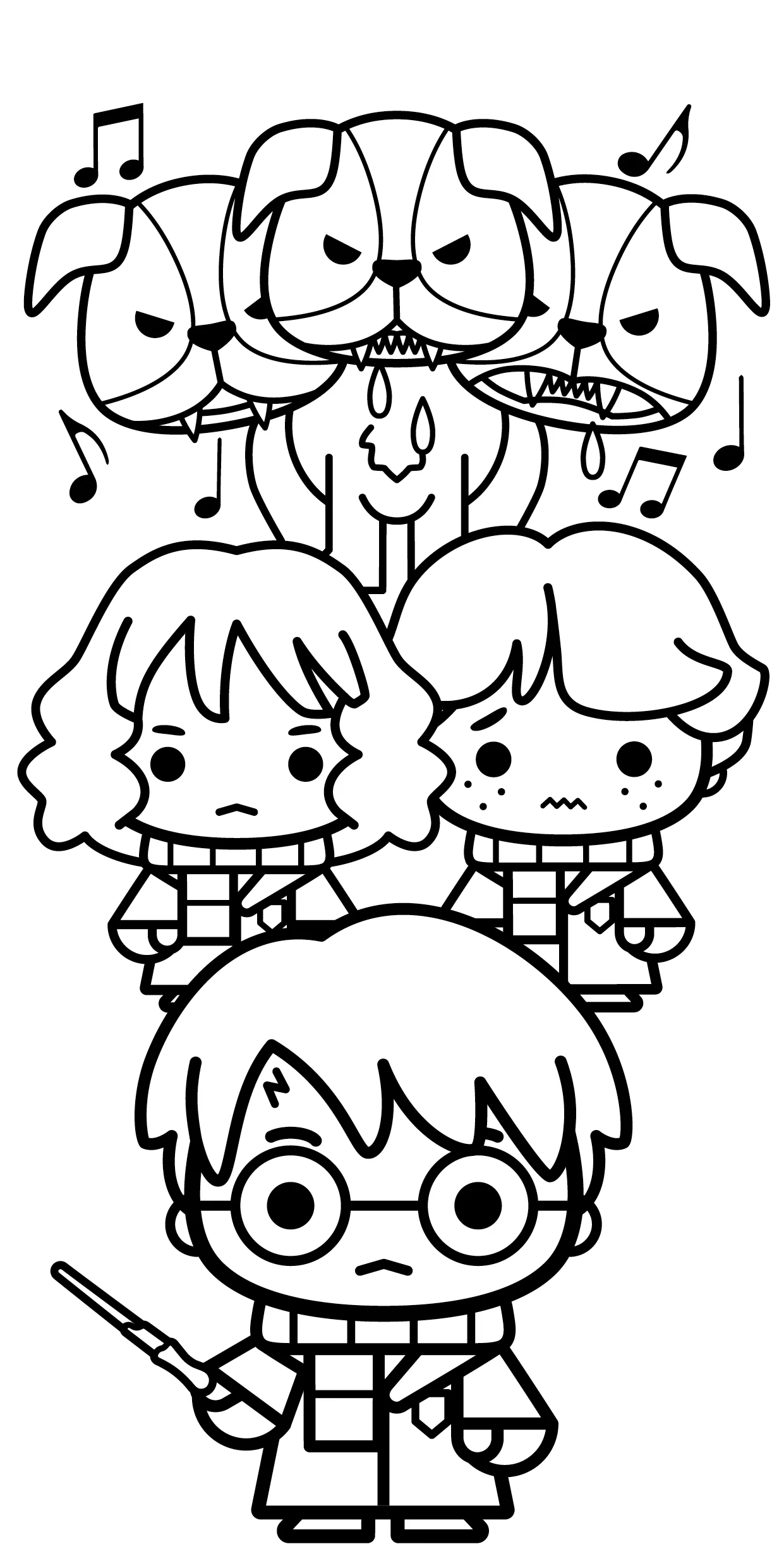 Harry Potter - Mes coloriages mignons Harry et ses amis - Image 7