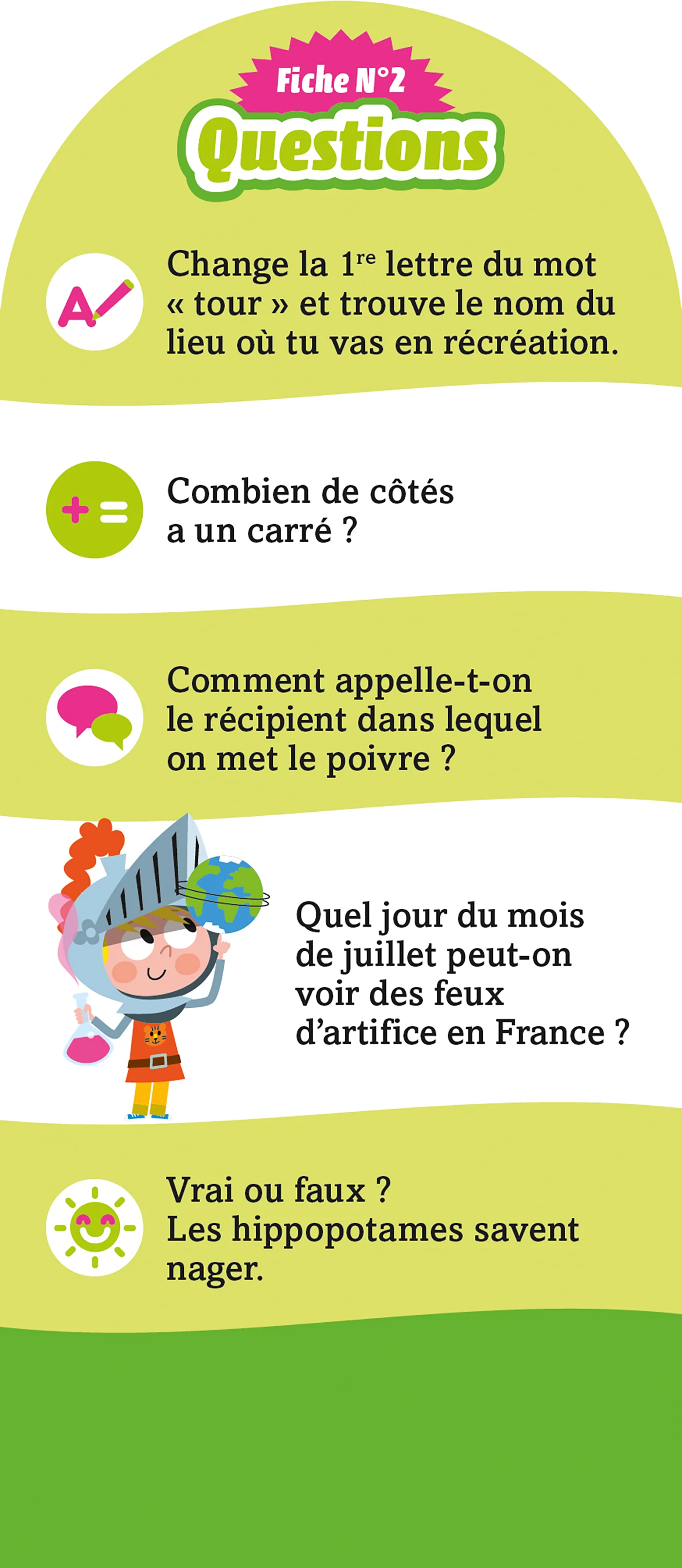 Les Incollables - 250 quiz pour réviser - Du CP au CE1 - 6/7 ans - Image 13