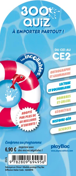 Les Incollables - 300 quiz pour réviser - Du CE1 au CE2 - 7/8 ans - Image 2