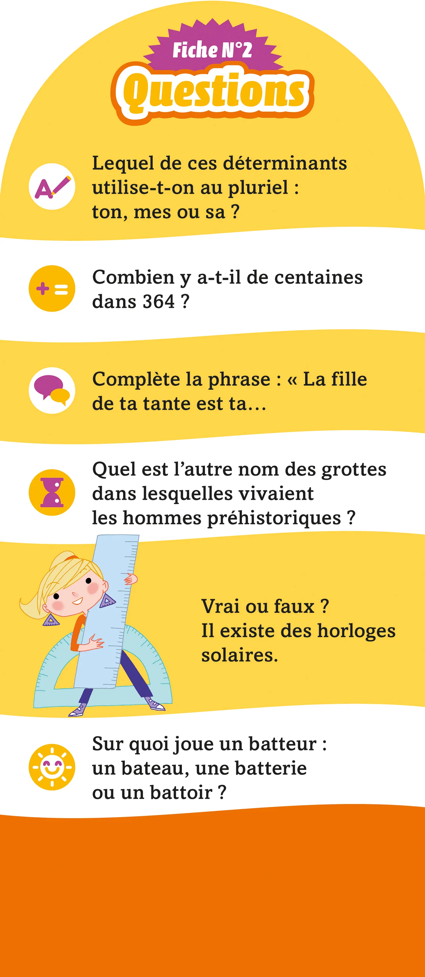 Les Incollables - 300 quiz pour réviser - Du CE1 au CE2 - 7/8 ans - Image 5