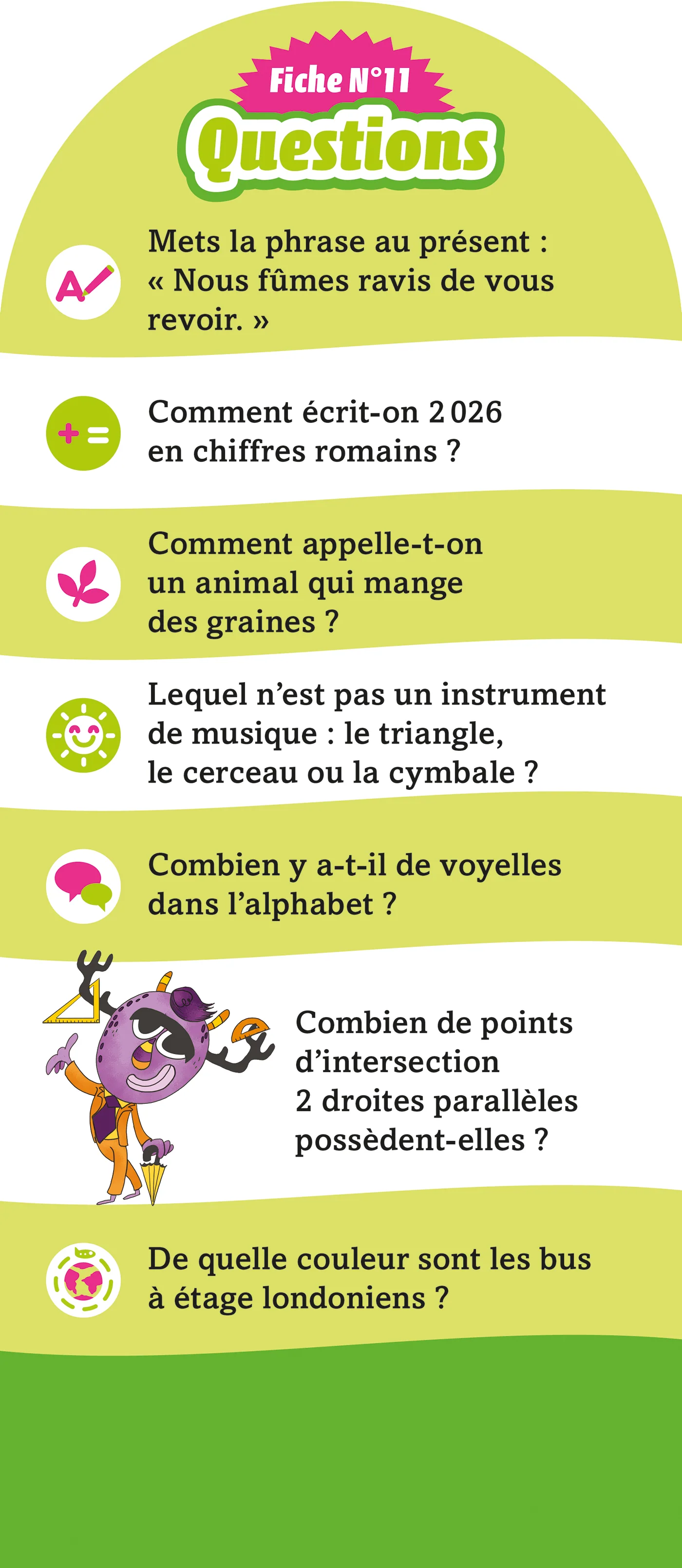 Les Incollables - 350 quiz pour réviser - Du CM1 au CM2 - 9/10 ans - Image 9