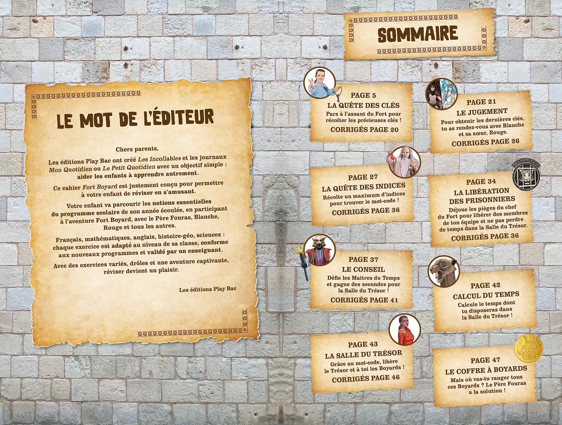 Cahier de vacances 2026 Fort Boyard - Les incollables - CM2 au 6e - 10/11 ans - Image 3
