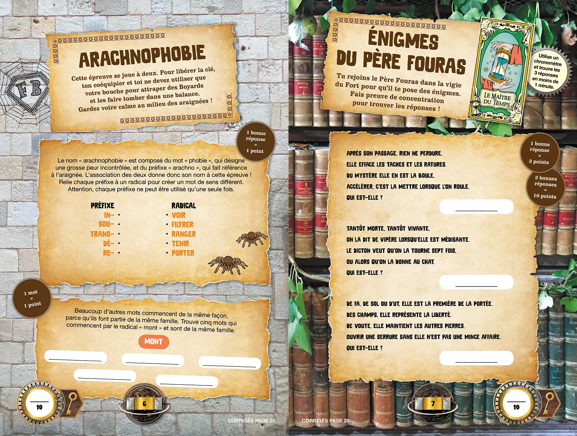 Cahier de vacances 2026 Fort Boyard - Les incollables - CM2 au 6e - 10/11 ans - Image 4