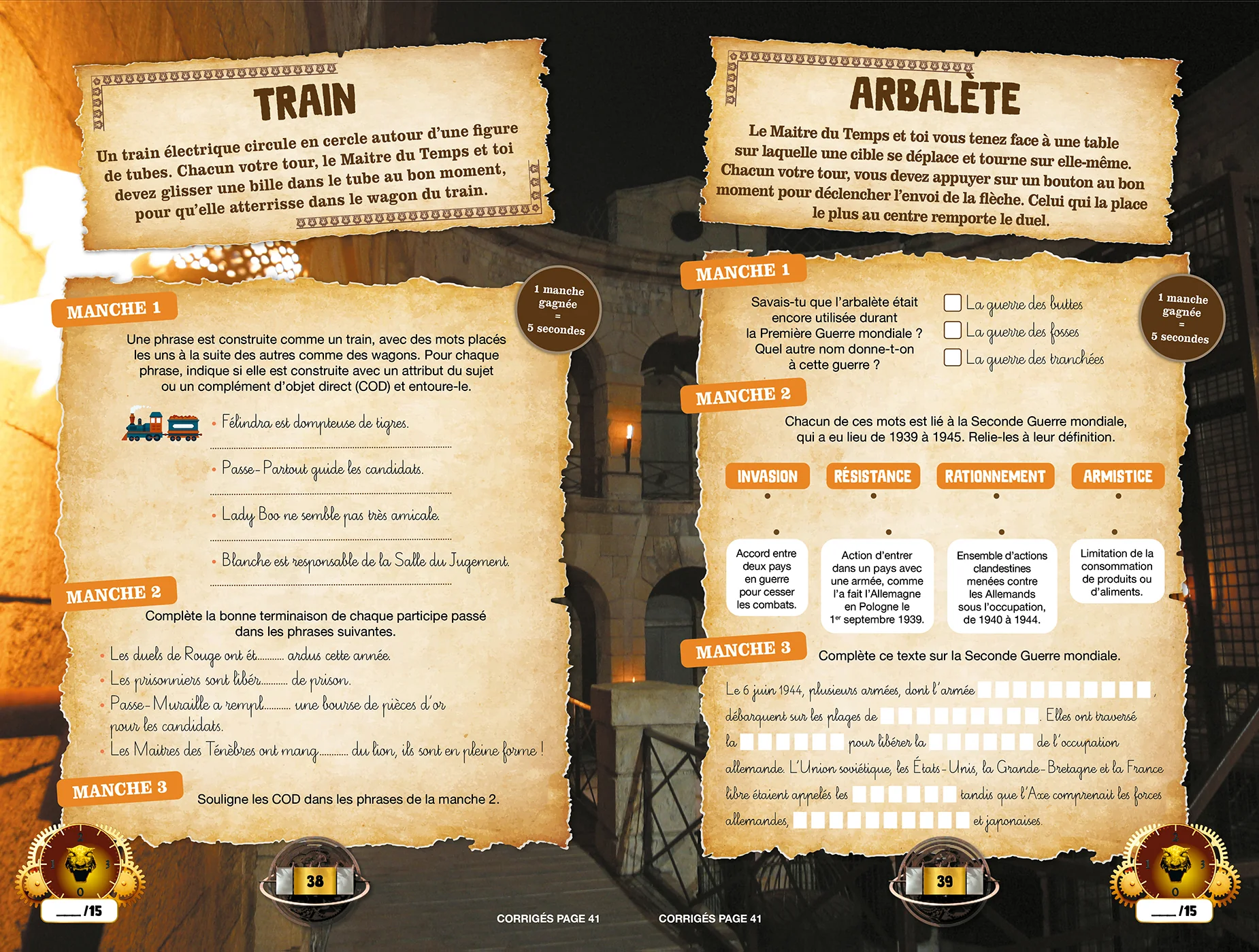 Cahier de vacances 2026 Fort Boyard - Les incollables - CM2 au 6e - 10/11 ans - Image 6