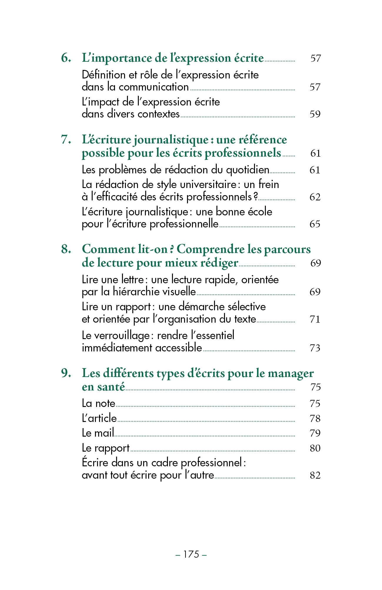 Les écrits professionnels des managers en santé - Image 5