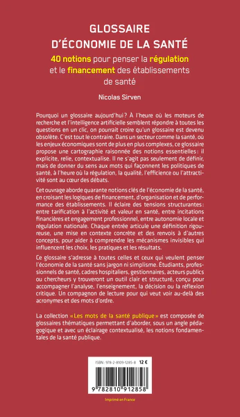 Glossaire d'économie de la santé - Image 2