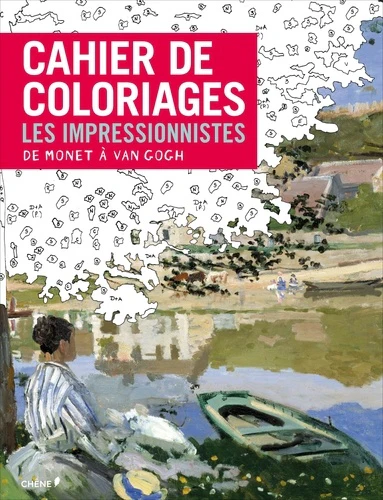 Cahier de coloriages Les Impressionnistes : De Monet à Van Gogh - Image 2