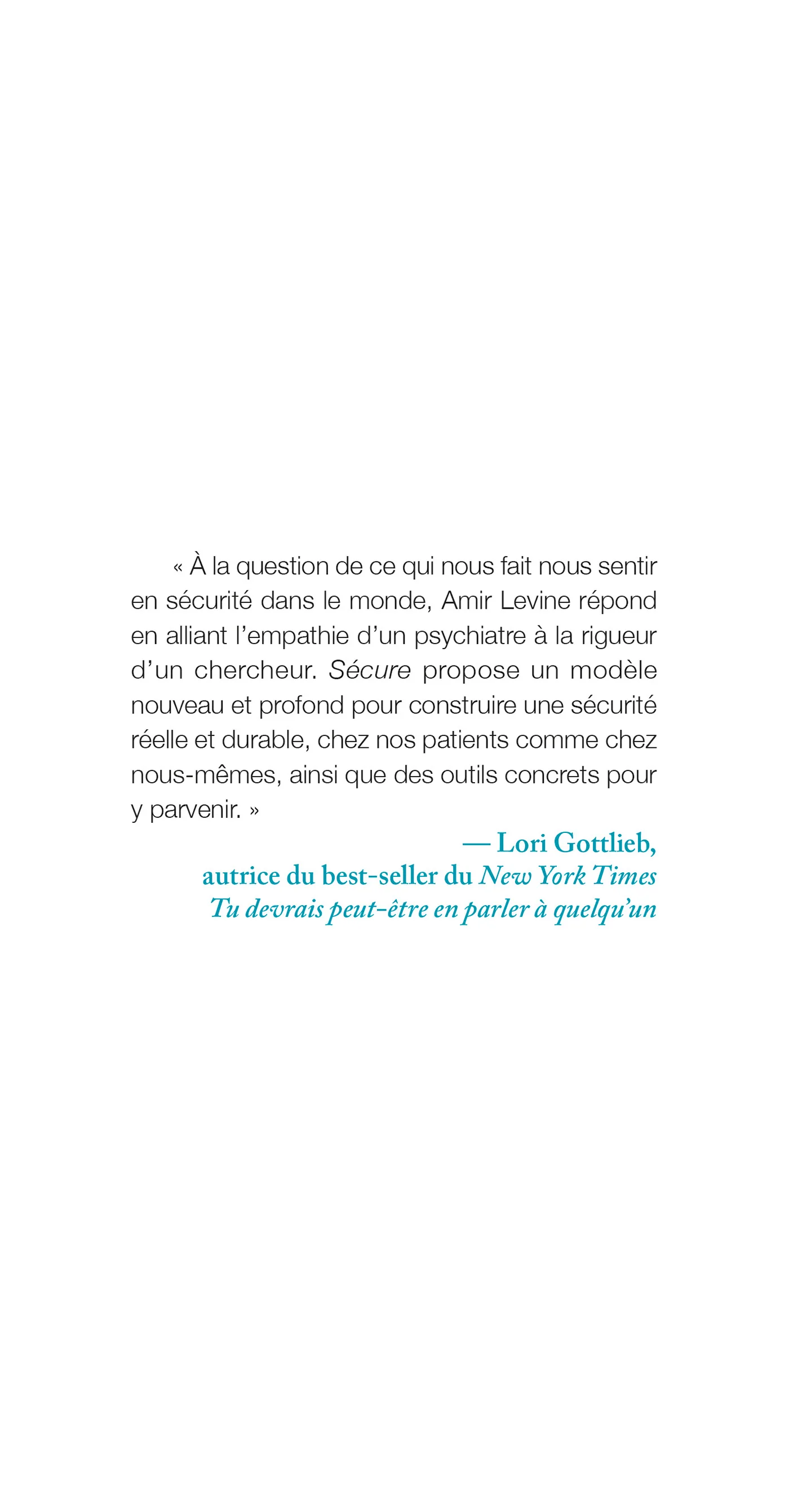 Sécure - Le guide révolutionnaire pour construire une vie émotionnellement stable et confiante - Image 4