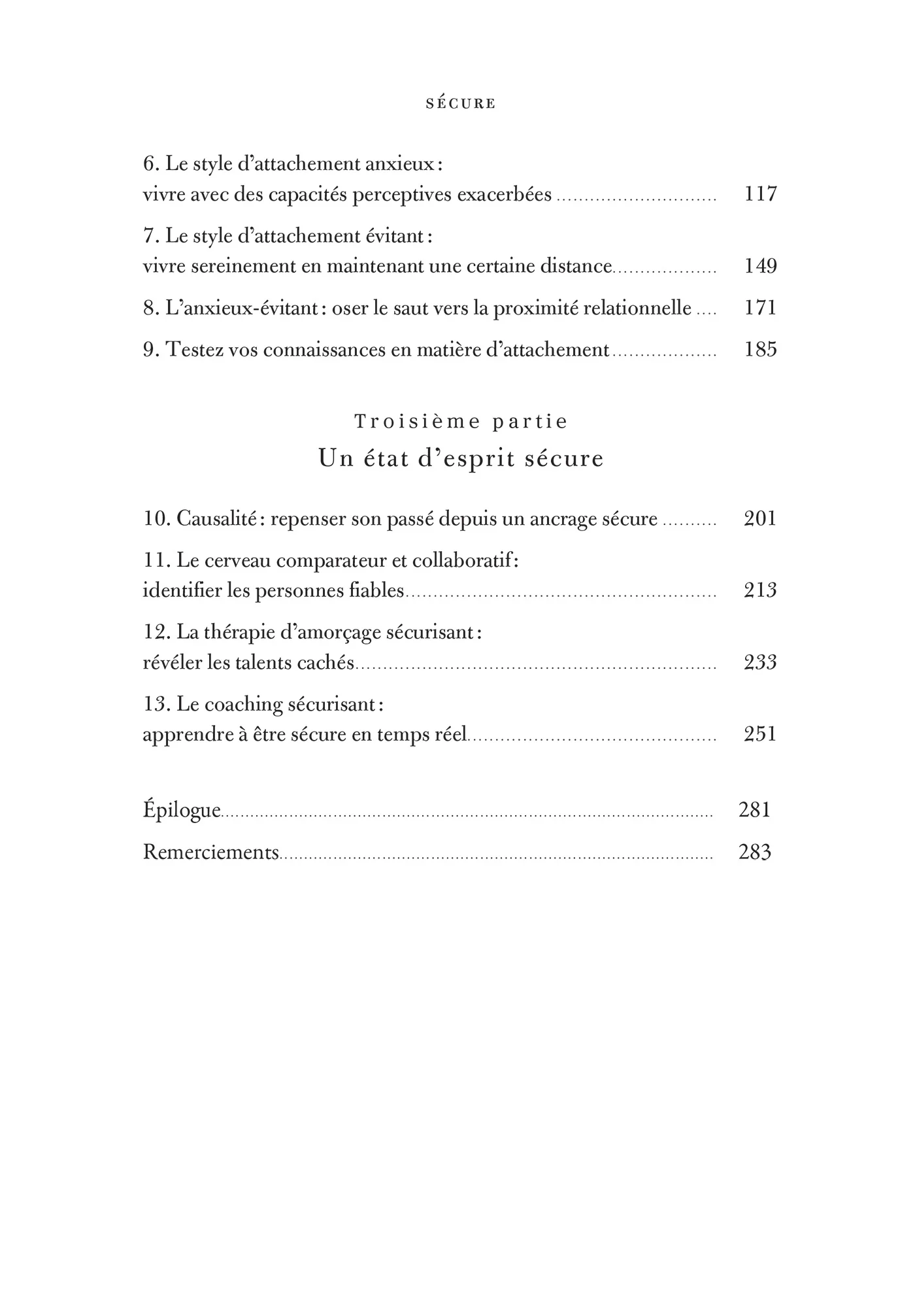 Sécure - Le guide révolutionnaire pour construire une vie émotionnellement stable et confiante - Image 7