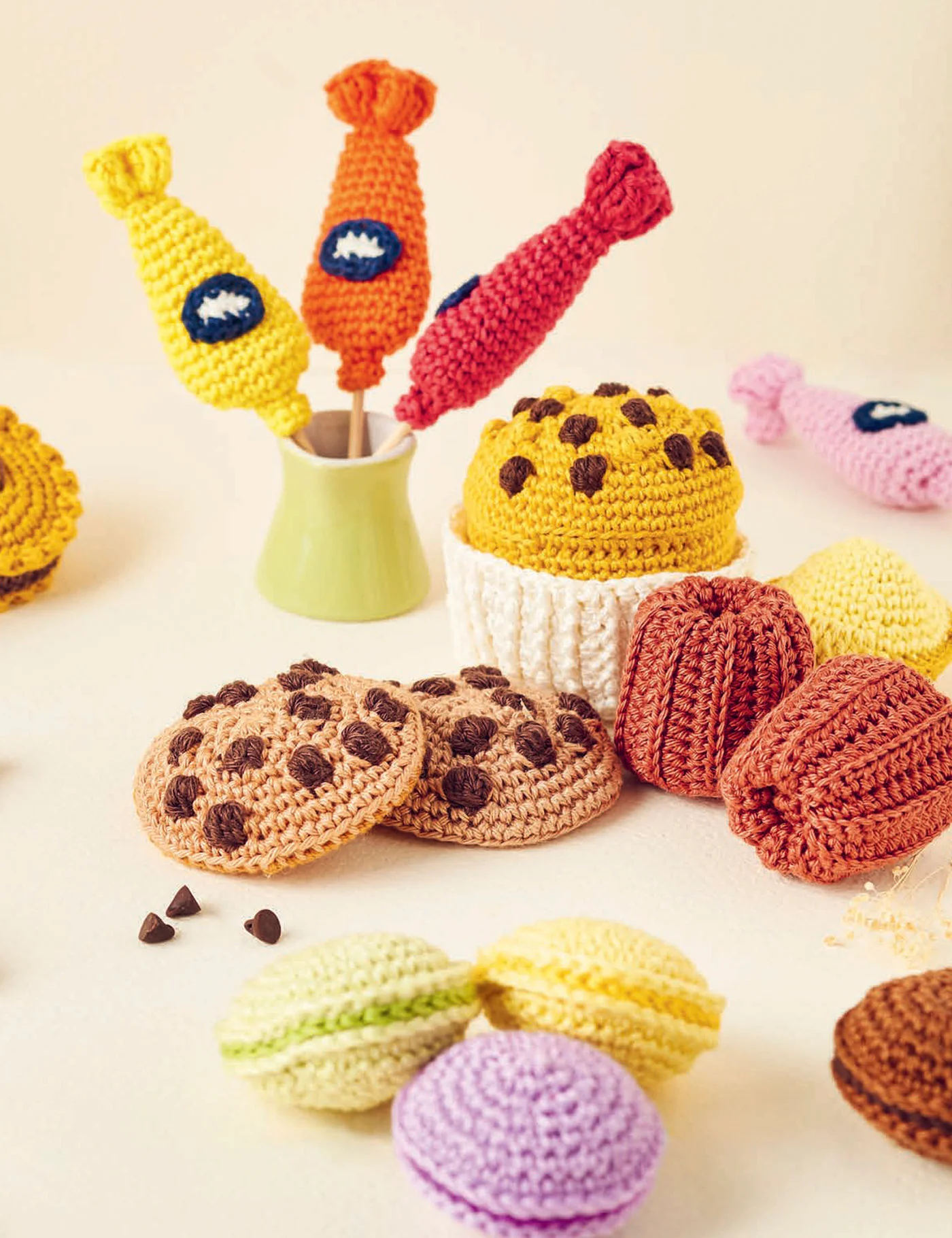 Délices sucrés au crochet - 40 pâtisseries et viennoiseries pour petits gourmands - Image 3