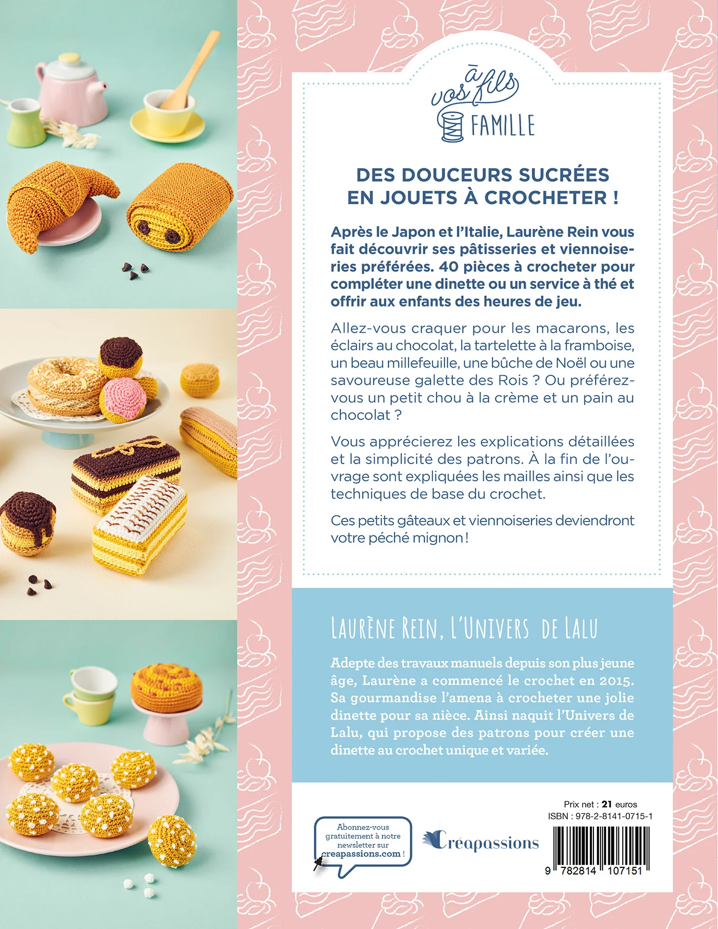 Délices sucrés au crochet - 40 pâtisseries et viennoiseries pour petits gourmands - Image 6