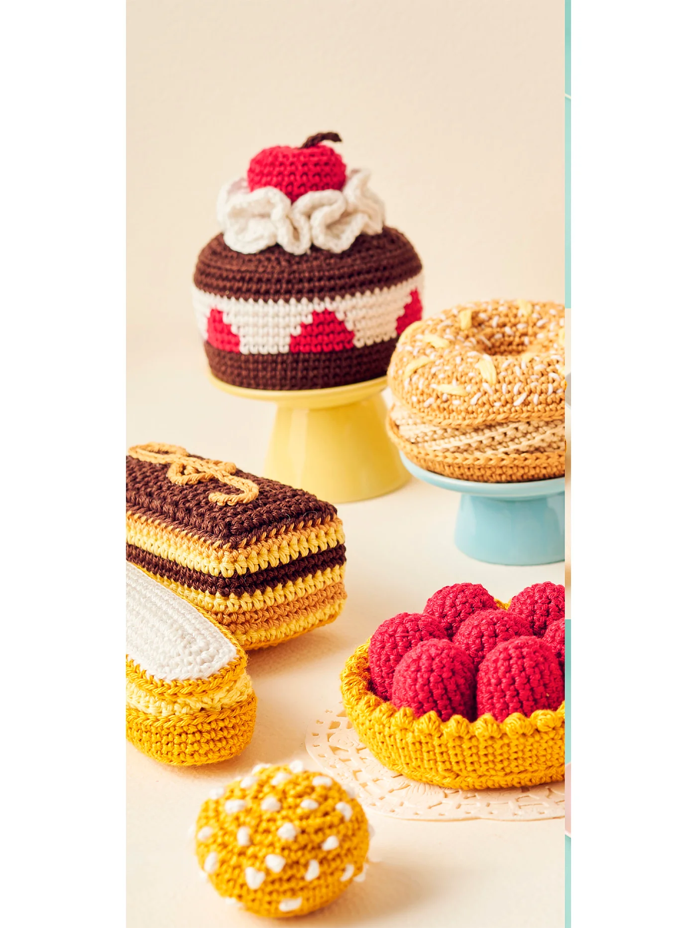 Délices sucrés au crochet - 40 pâtisseries et viennoiseries pour petits gourmands - Image 9