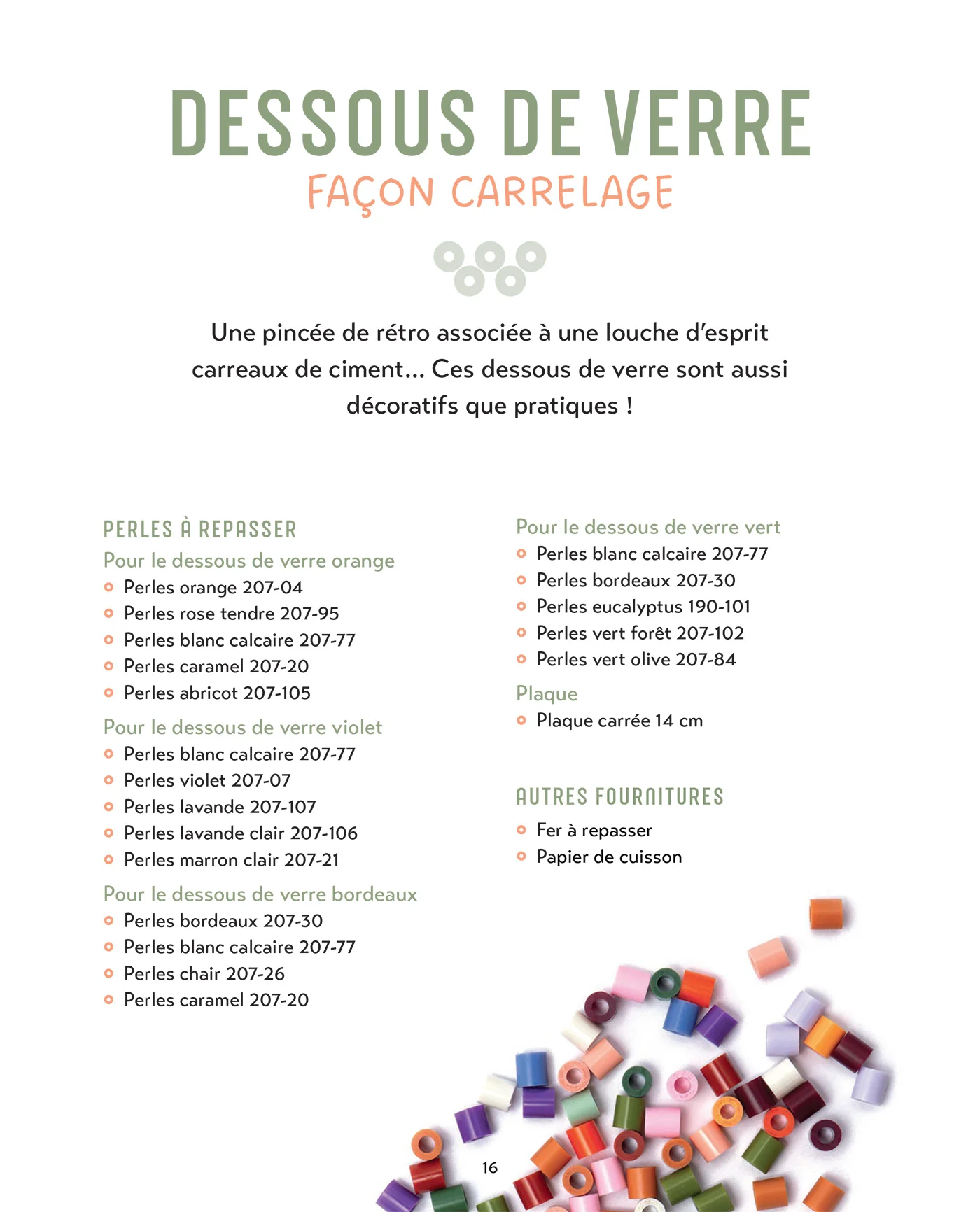 Ma déco en perles à repasser - Création 3D pour adultes - Image 9