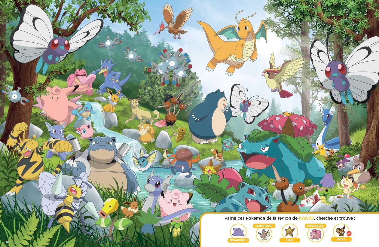 Pokémon - Mon géantissime guide cherche-et-trouve - 9 régions à (re)découvrir - Image 2