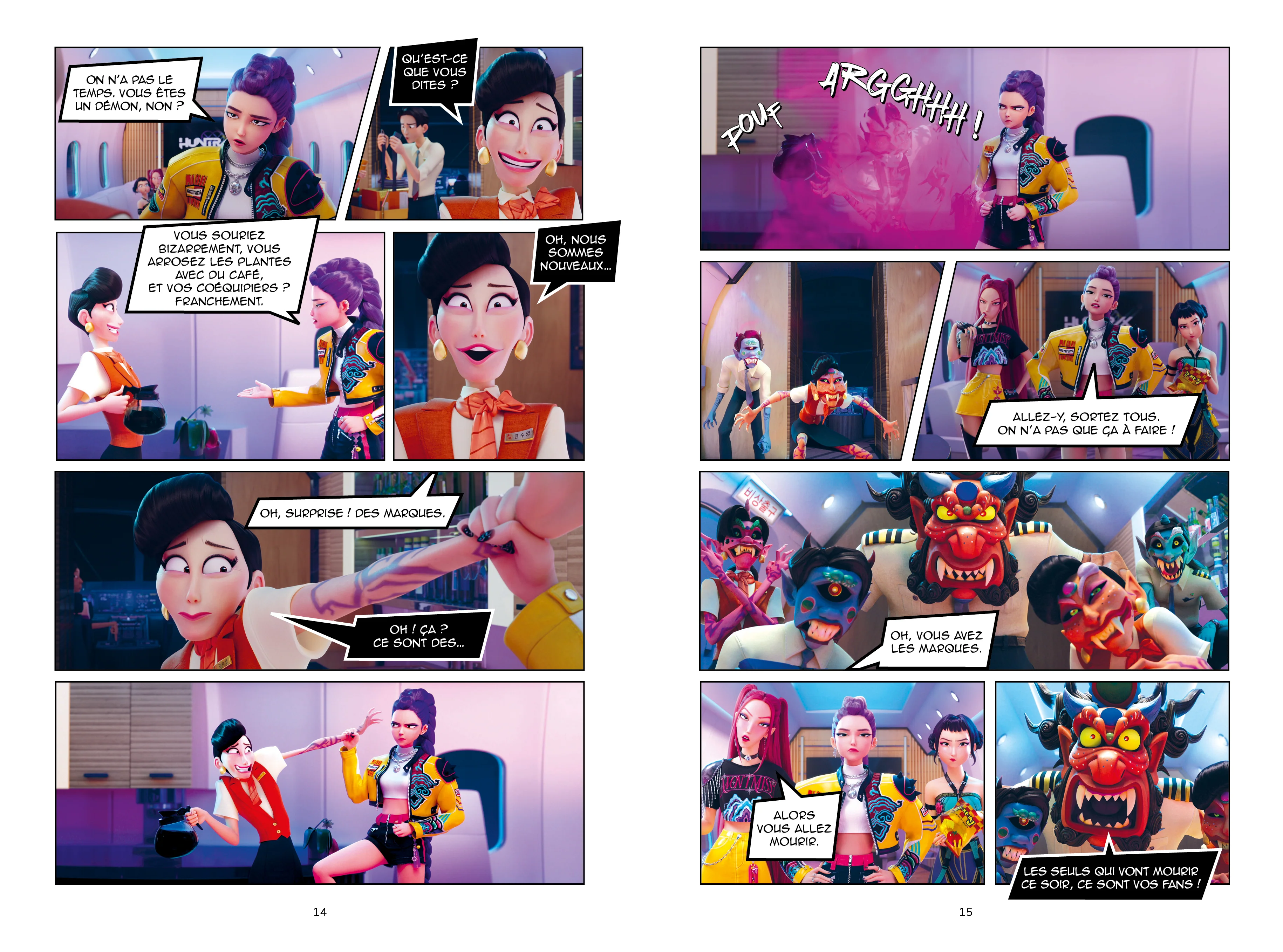 KPop Demon Hunters - Le roman graphique du film - Officiel - Image 2