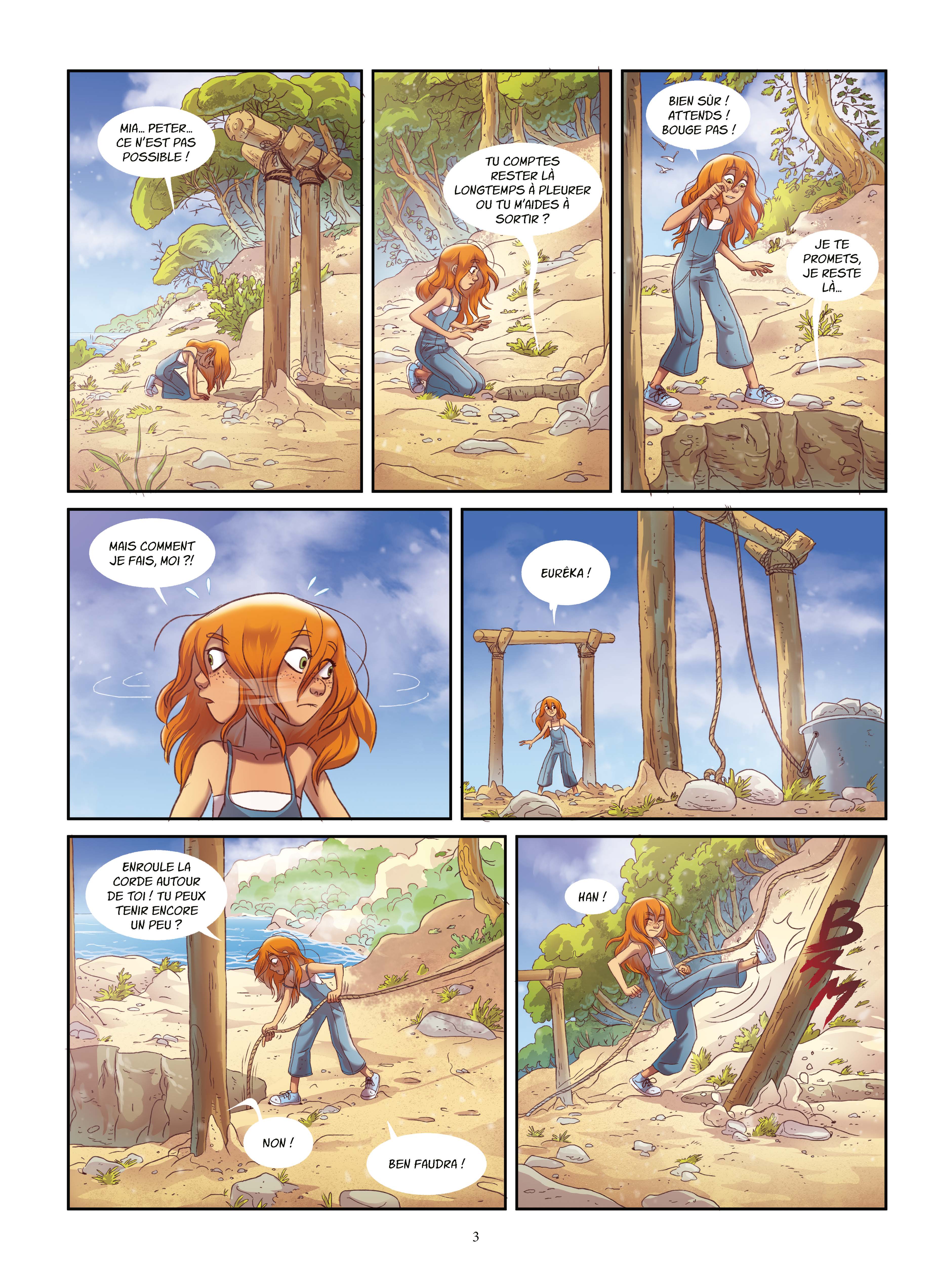 L'île Oubliée - Tome 4 Le casque d'Hadès - Image 2