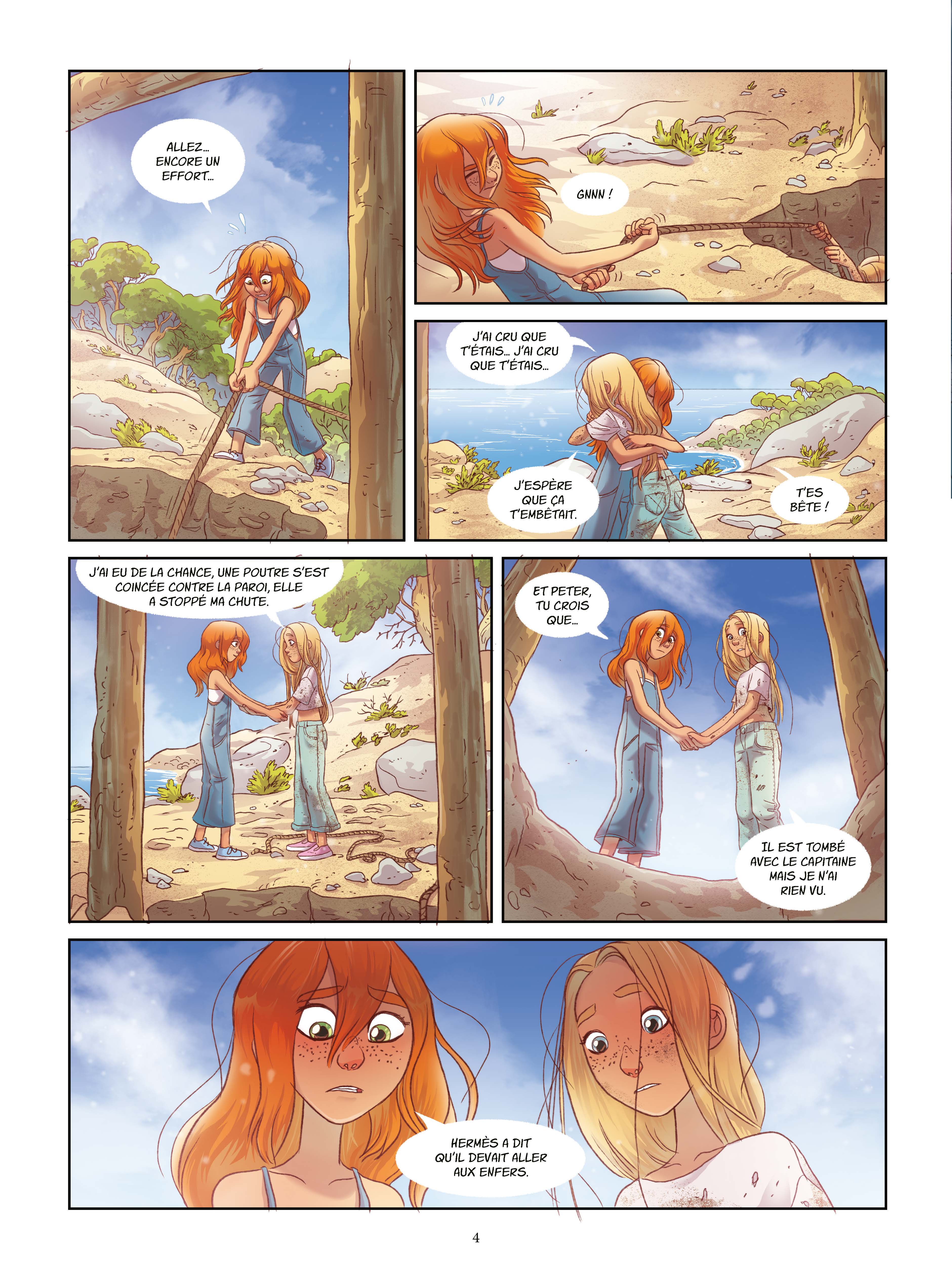 L'île Oubliée - Tome 4 Le casque d'Hadès - Image 3