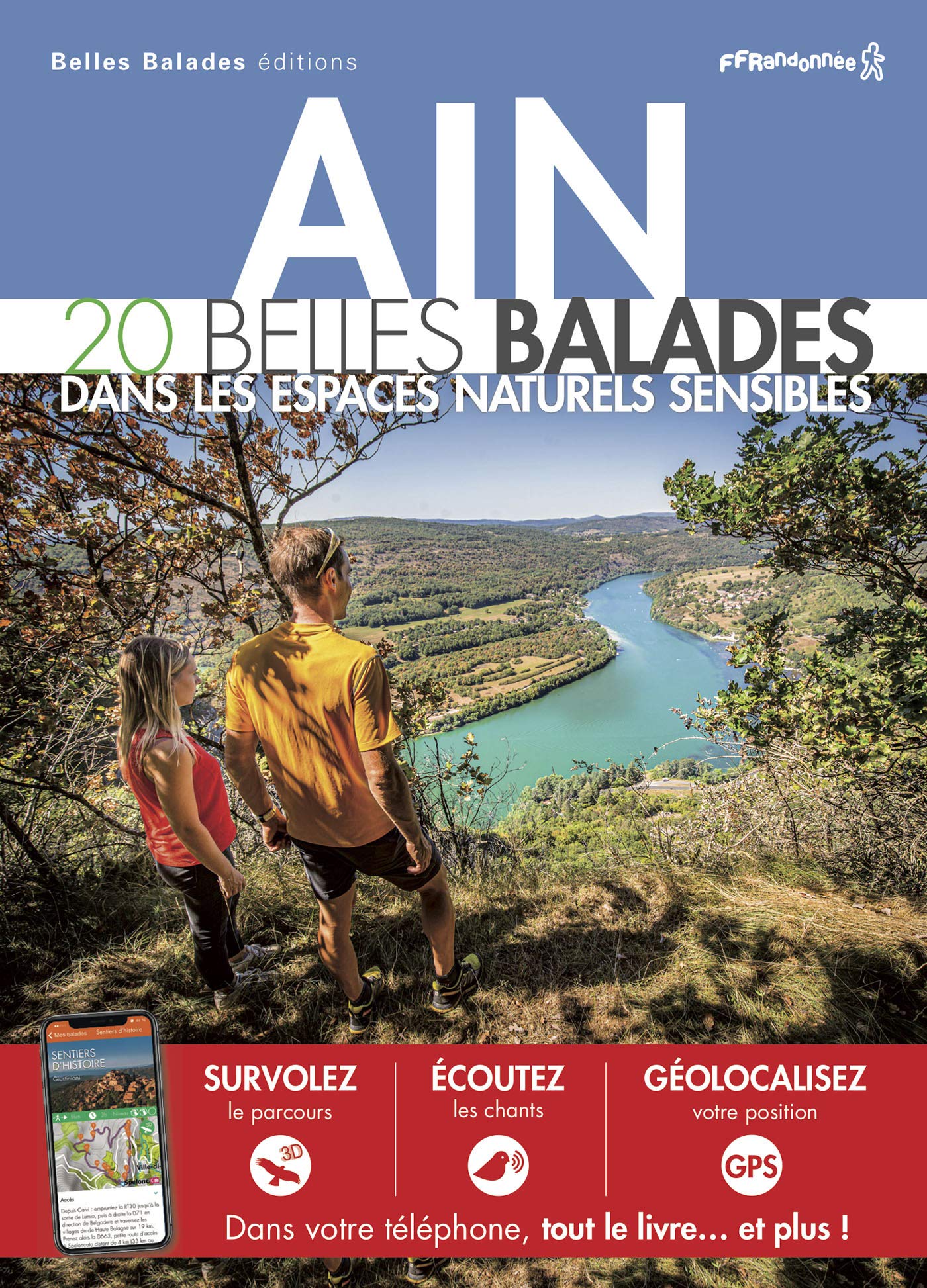 AIN : 20 BELLES BALADES: DANS LES ESPACES NATURELS SENSIBLES - Image 2