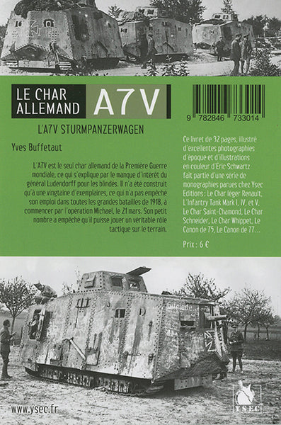 Le Char Allemand A7V - Image 2