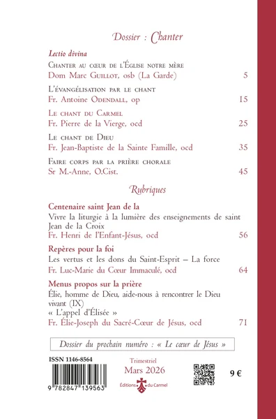 Revue Vives Flammes n° 342 Mars 2026 Chanter - Image 2