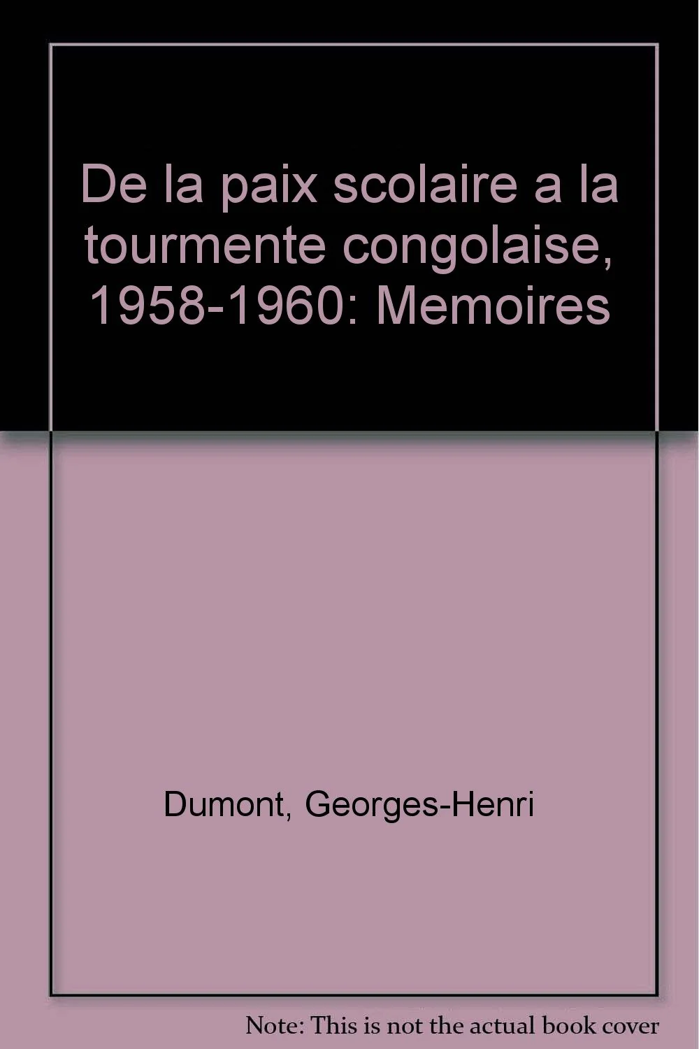 De la paix scolaire à la tourmente congolaise - Image 3