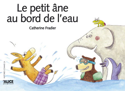 Le Petit ane au bord de l'eau - Image 3