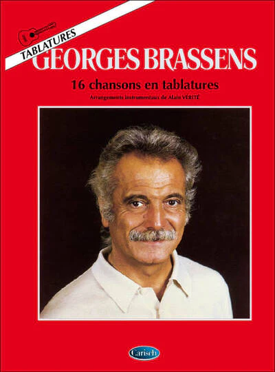 GEORGES BRASSENS: 16 CHANSONS EN TABLATURES GUITARE - Image 2