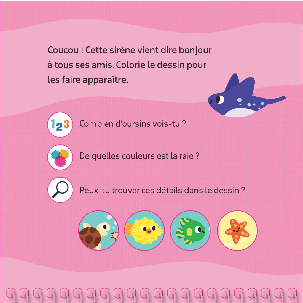 Mes dessins magiques : Les sirènes - Image 2