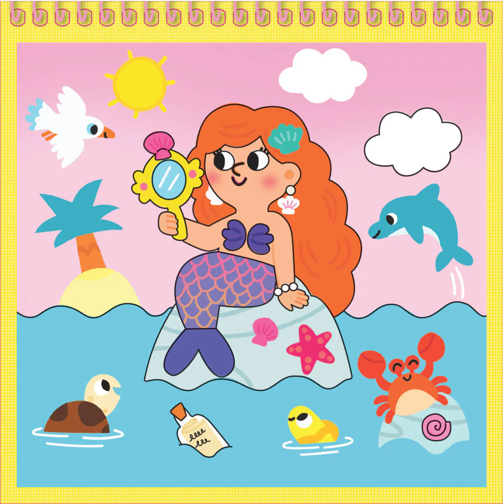 Mes dessins magiques : Les sirènes - Image 5