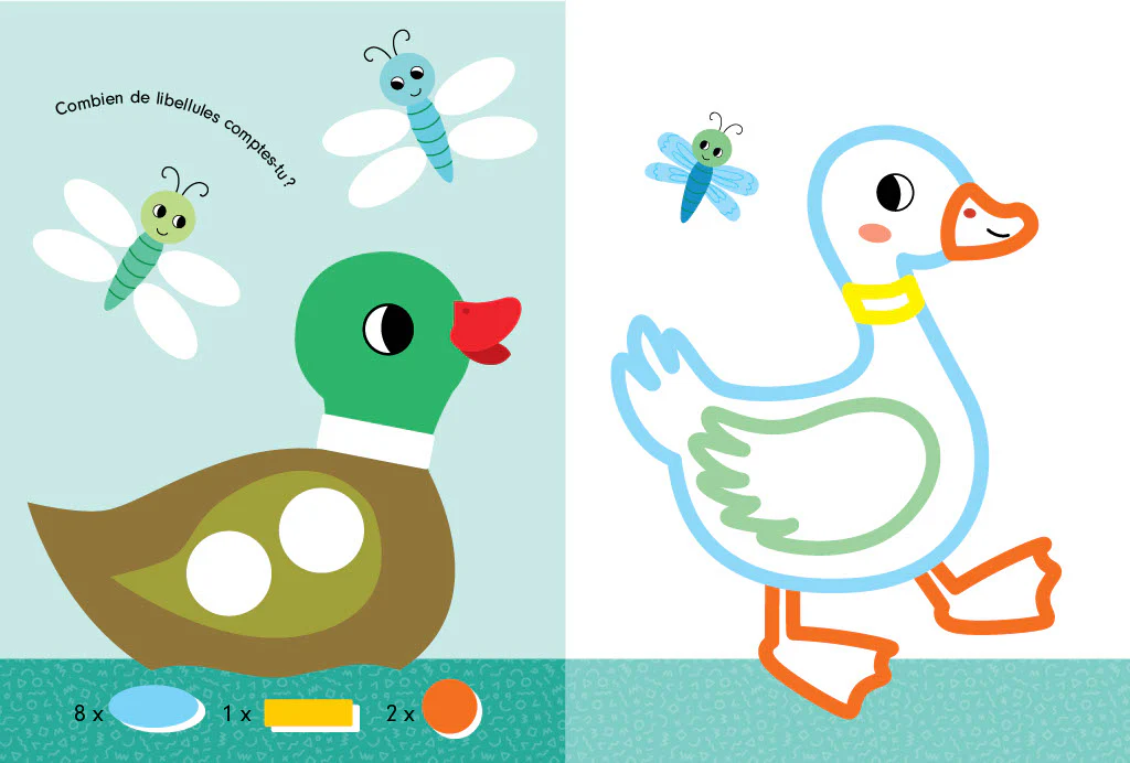 ERPM : Coller et colorier : Les animaux 2+ - Image 3
