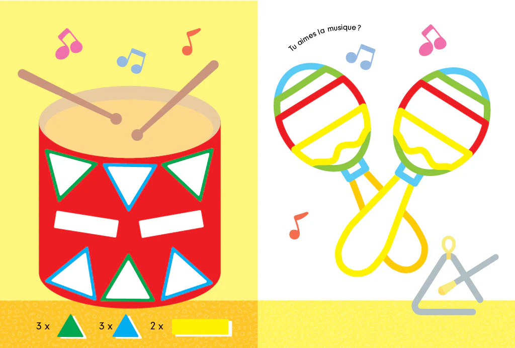 ERPM Coller et colorier - Les mots 2+ - Image 3