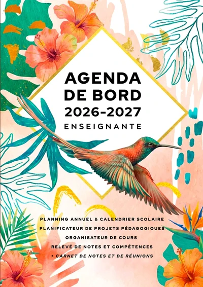 Agenda de bord 2026/2027 Enseignante - Image 2