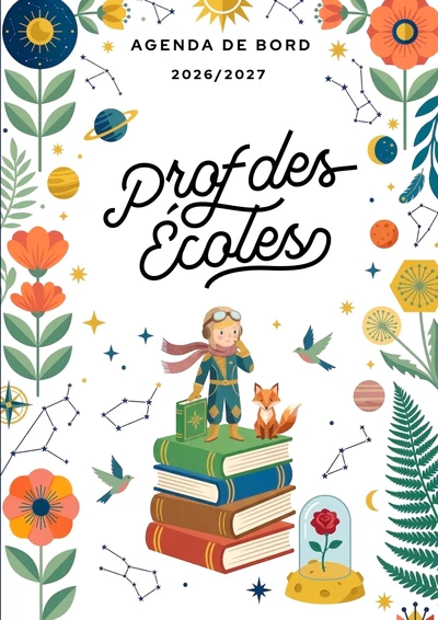 Agenda de bord 2026/2027 professeur des écoles - Image 2