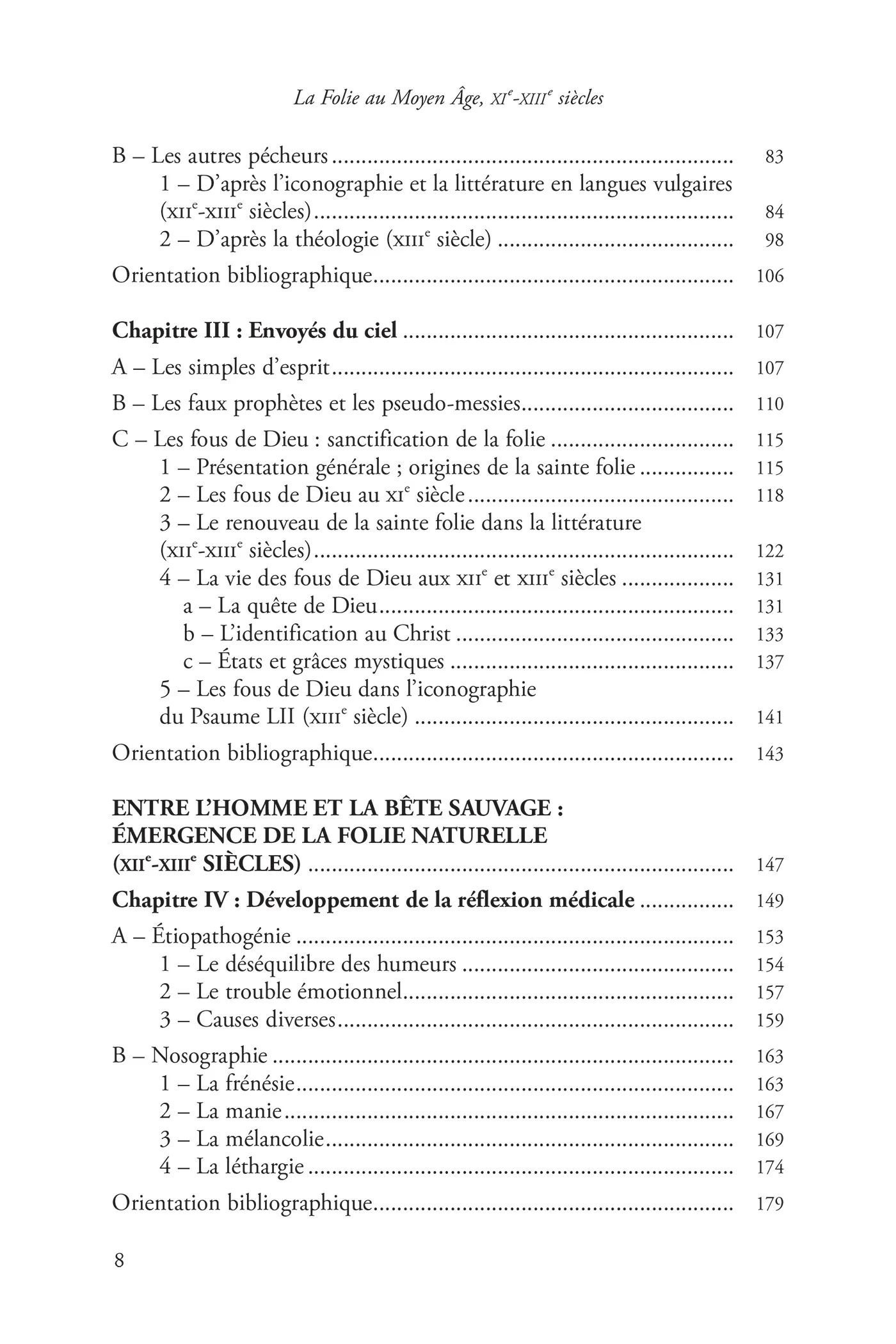 La Folie au Moyen Âge - XIe-XIIIe siècles - Image 5