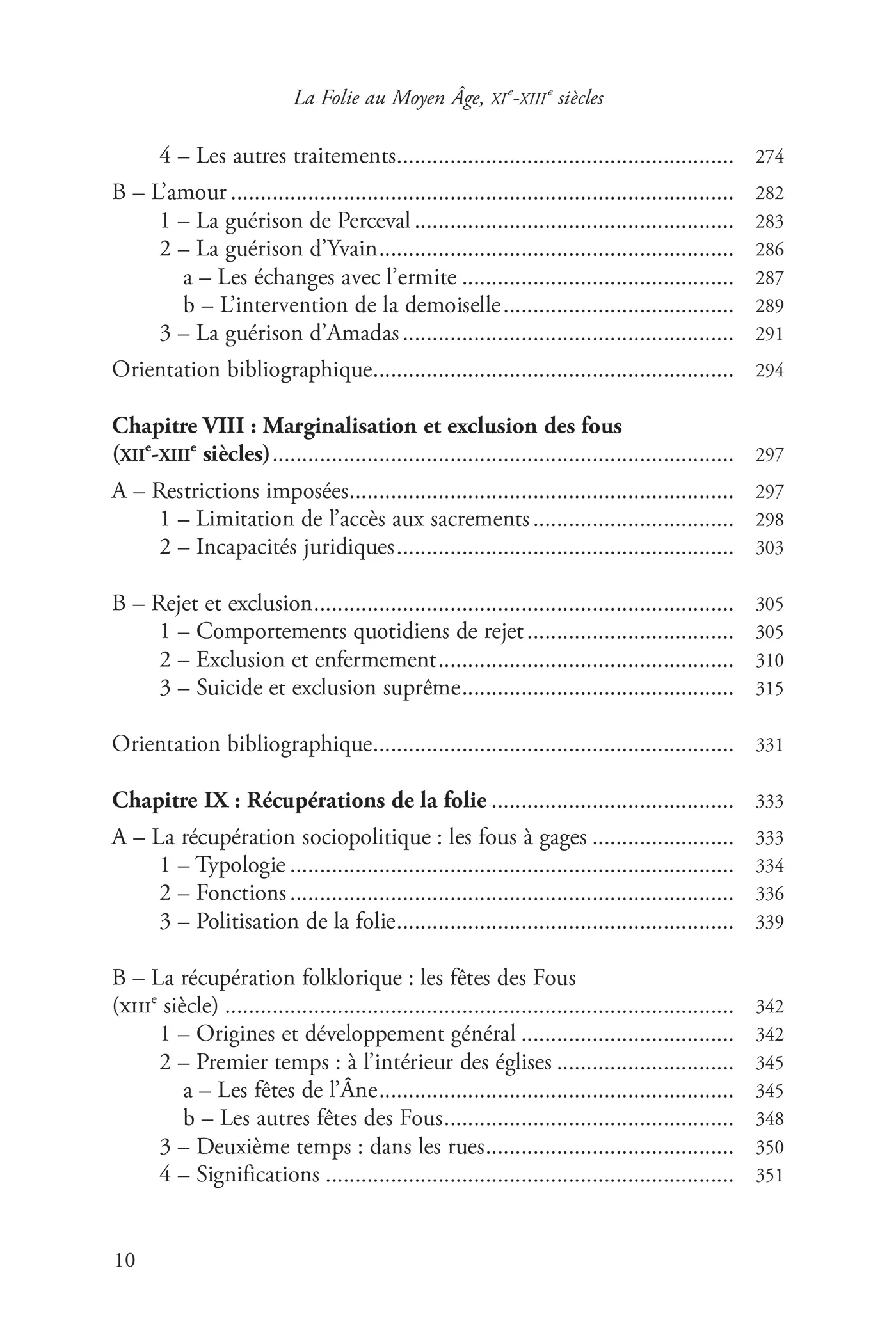 La Folie au Moyen Âge - XIe-XIIIe siècles - Image 7