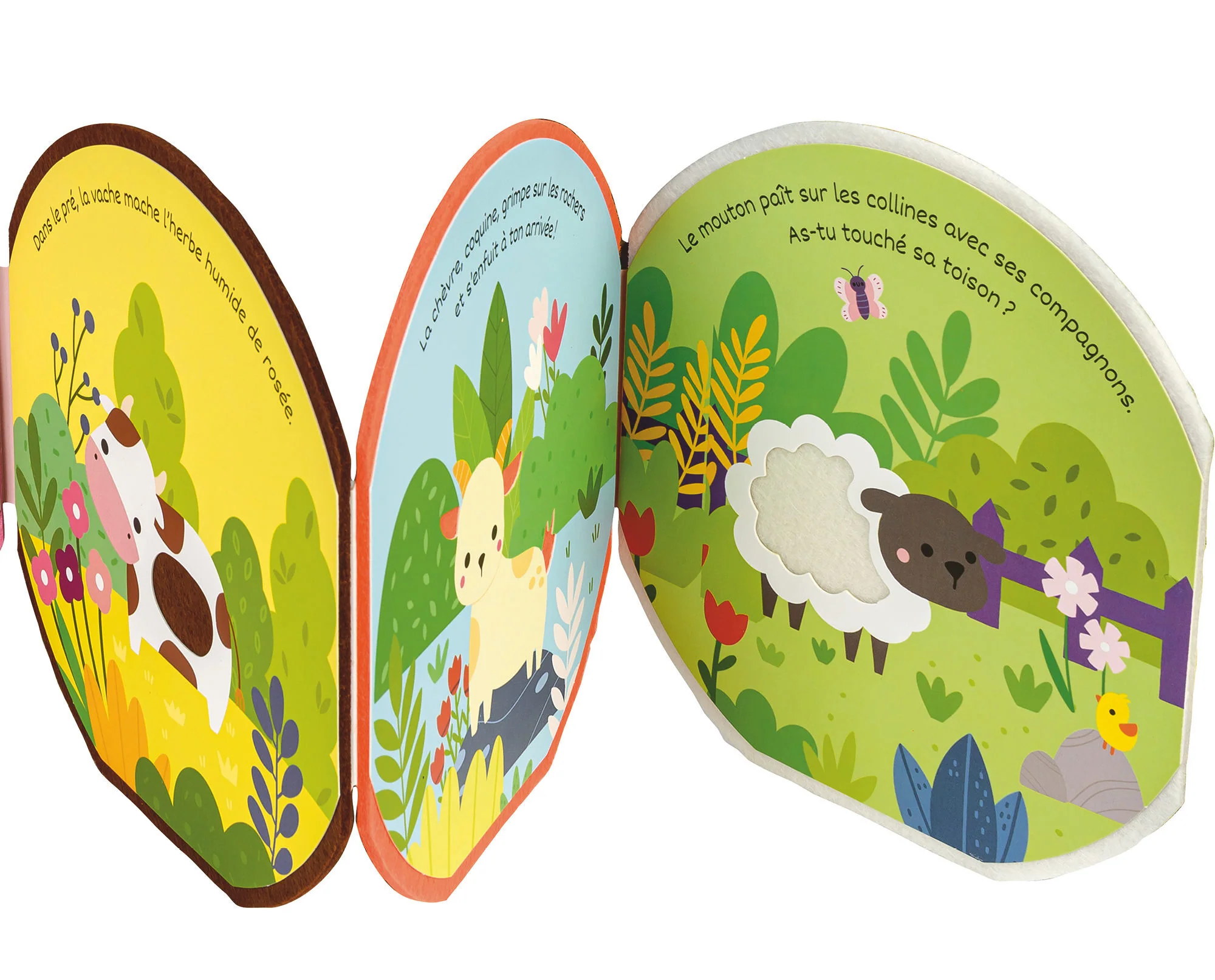 A la ferme - Livre feutrine - Image 3