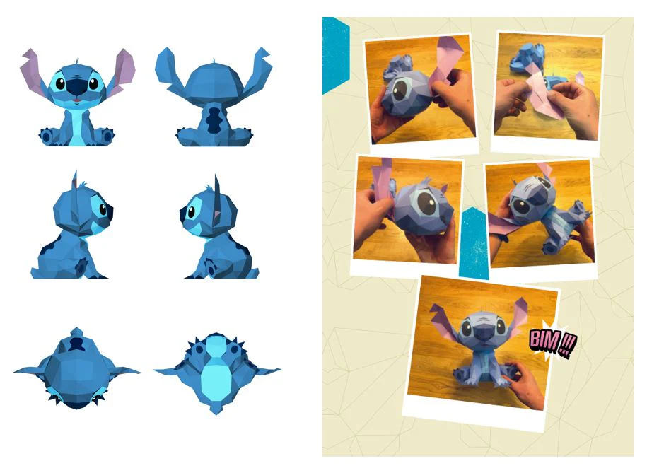 Papertoy Disney Stitch - Image 6