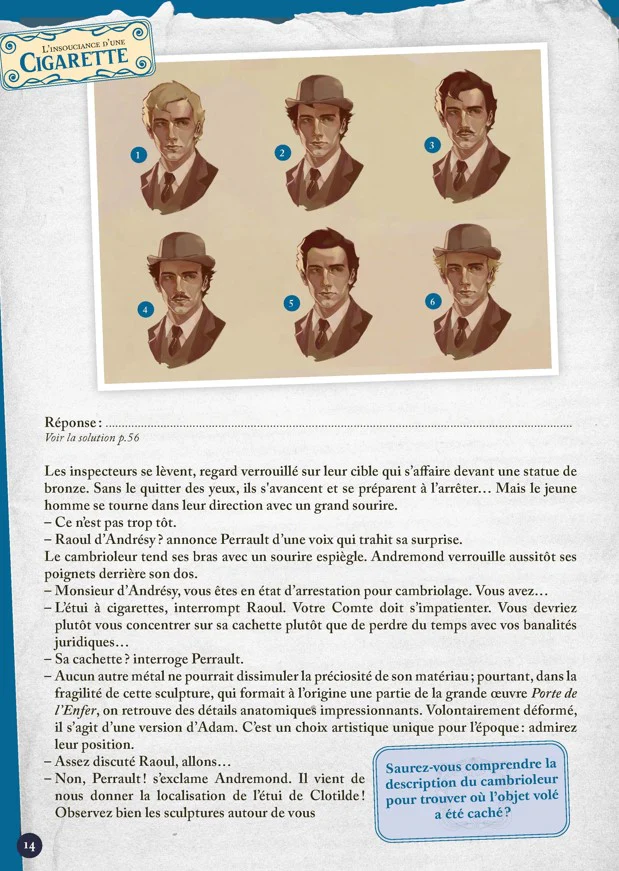 Cahier d'enquête d'Arsène Lupin - Image 4