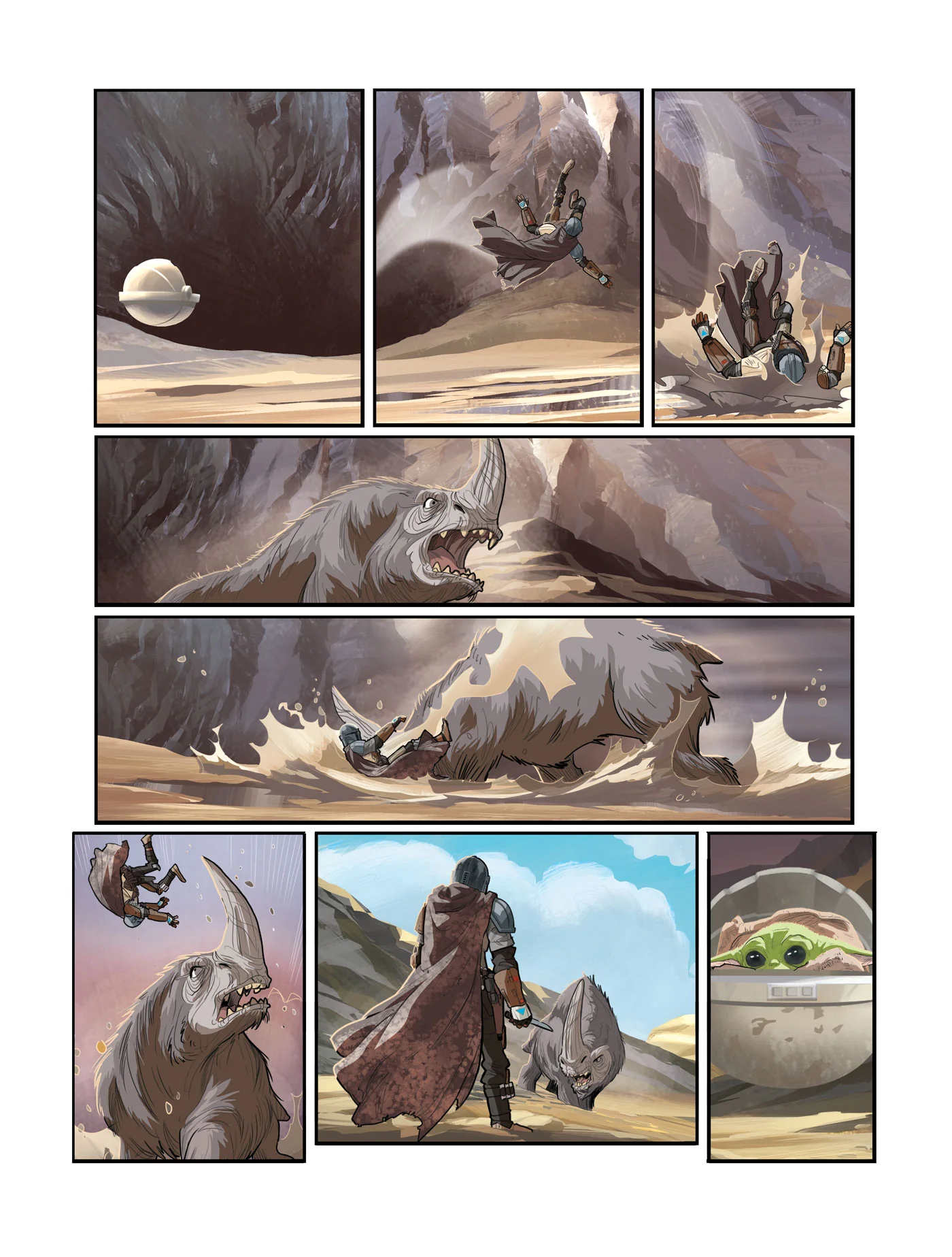 The Mandalorian : La BD Officielle T01 (Offert : un poster) - Image 2